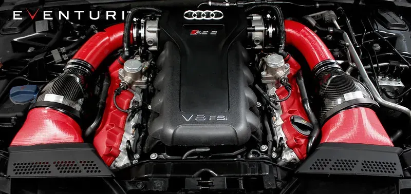 Audi B8 RS5/RS4 karbon szívórendszer: Fejlesztés