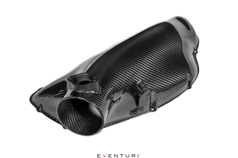 BMW E46 M3 Hybrid Airbox karbon légszűrőház: Termékrészletek
