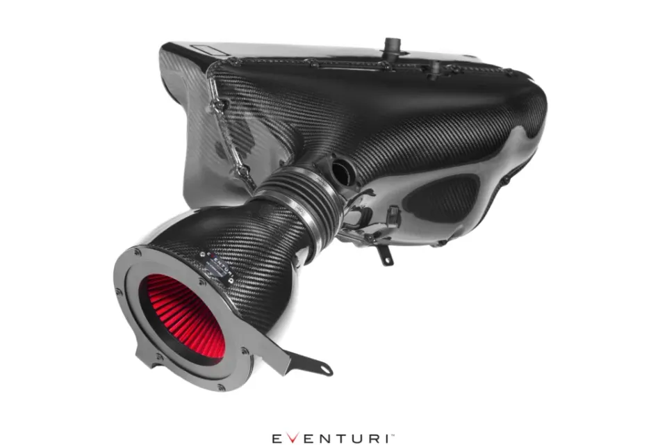 BMW E46 M3 Hybrid Airbox karbon légszűrőház: Termékrészletek