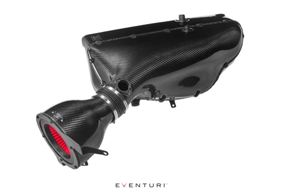 BMW E46 M3 Hybrid Airbox karbon légszűrőház: Termékrészletek