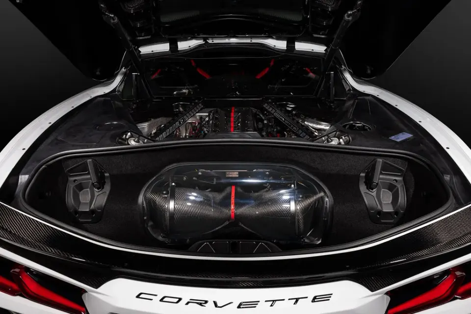Chevrolet C8 Corvette Stingray karbon szívórendszer: Termékrészletek