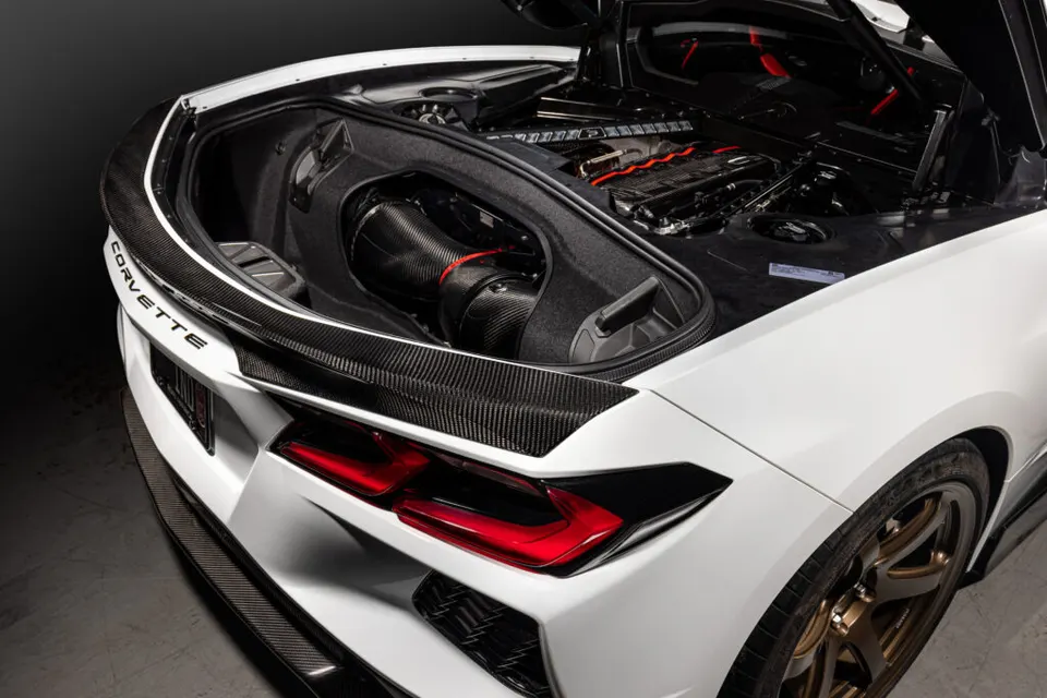 Chevrolet C8 Corvette Stingray karbon szívórendszer: Termékrészletek