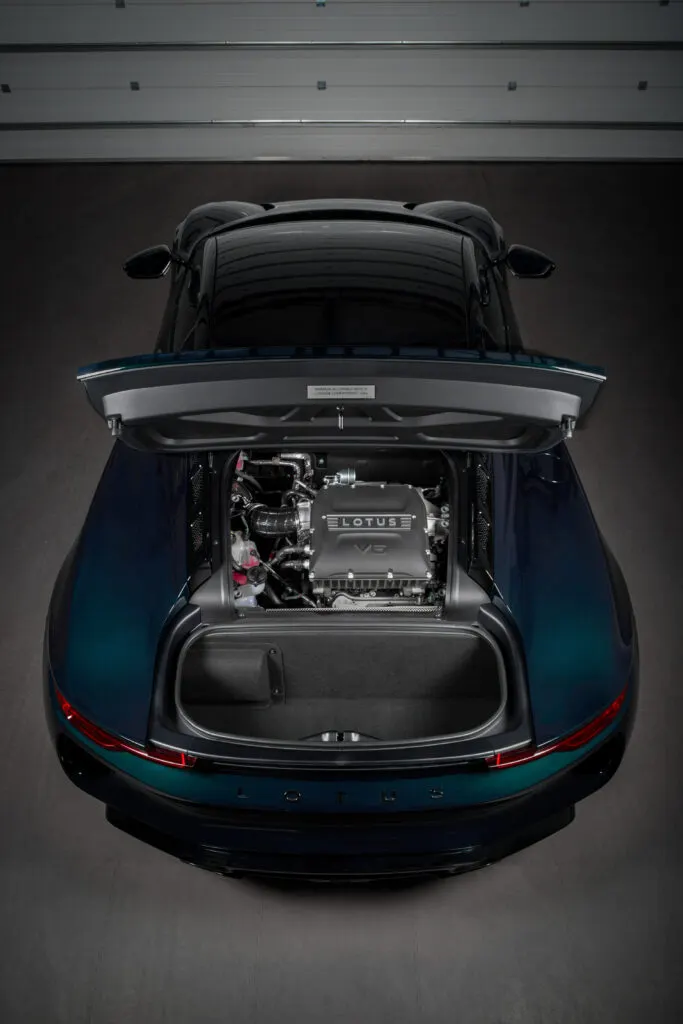 Lotus Emira V6 karbon szívórendszer: Termékrészletek