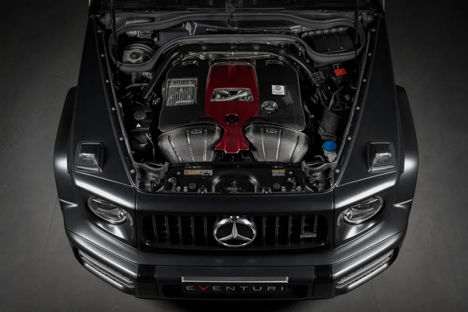 Mercedes G63 AMG W463 / W464 karbon szívórendszer, 14. kép
