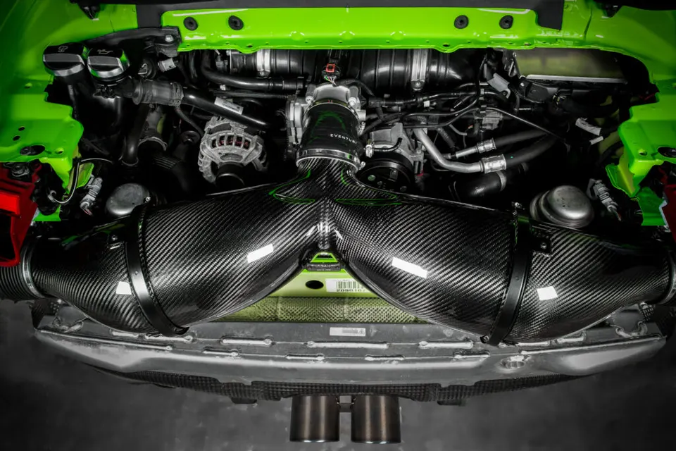 Porsche 991 GT3 RS karbon szívórendszer: Termékrészletek
